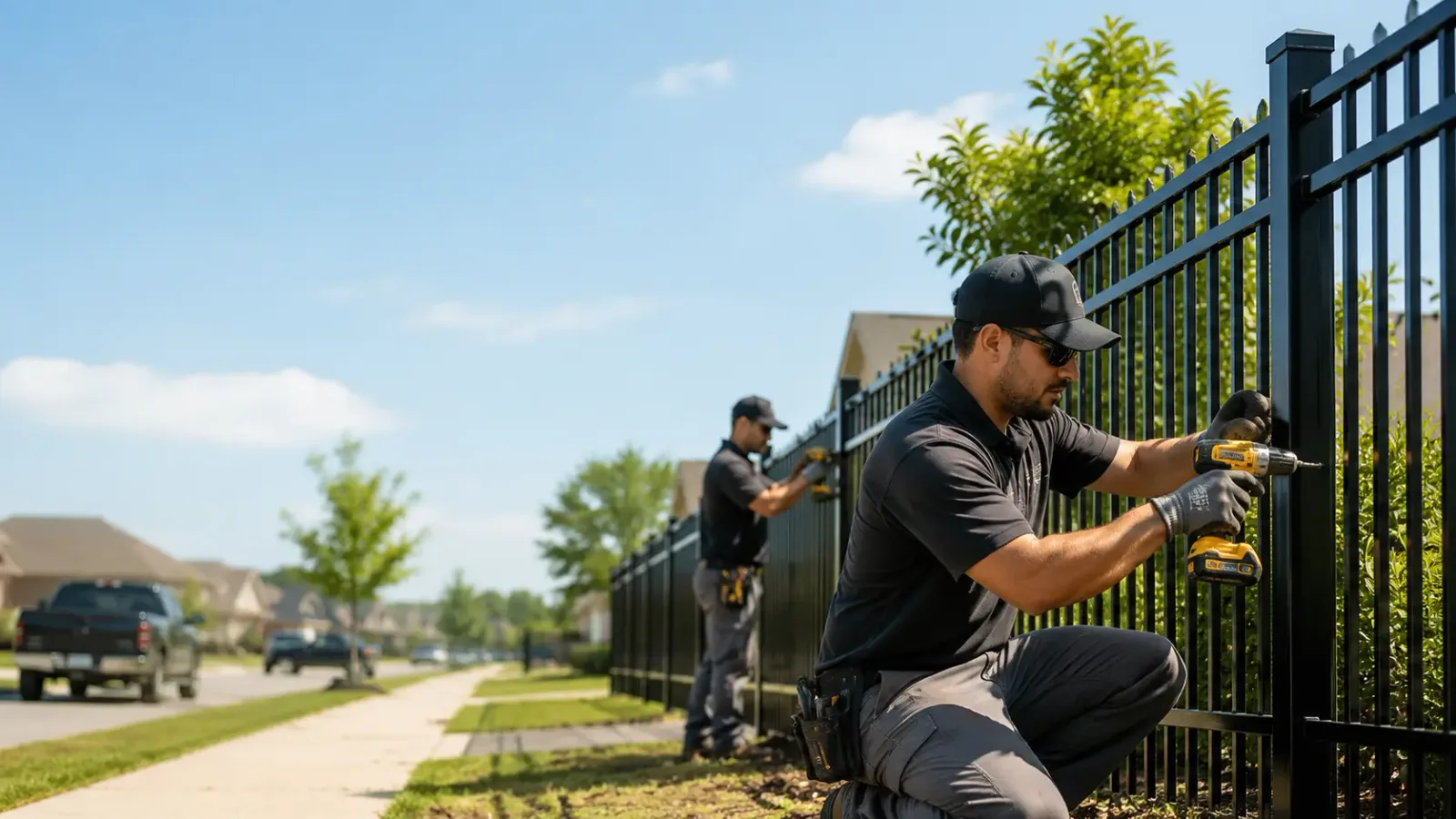 Metal Fence Installation in Fords Branch, KY